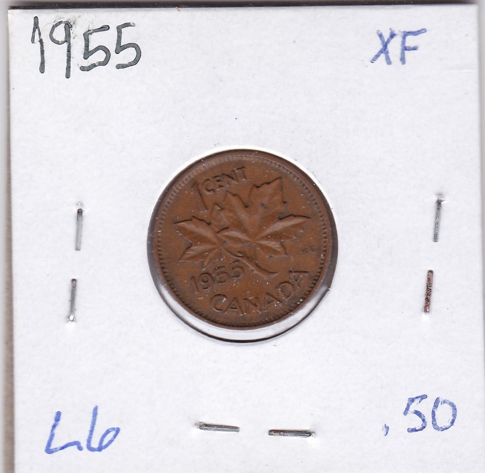 1955 Canada One Cent L6