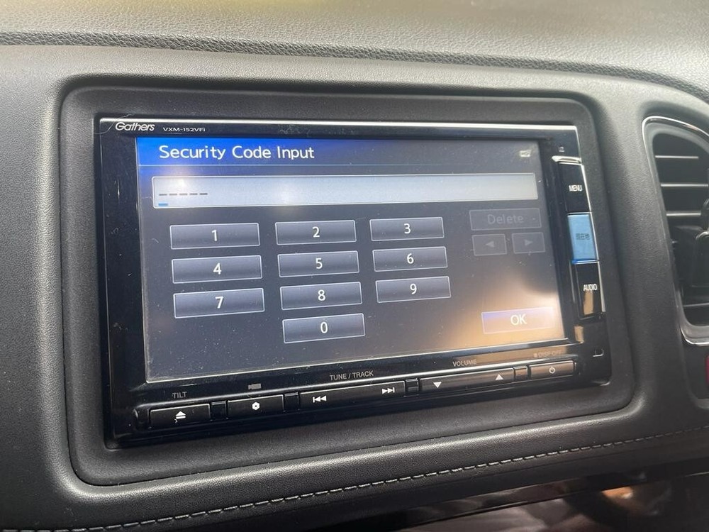 For Honda Gathers VXM-152VFi Unlock Code Password Unlock Theft Code