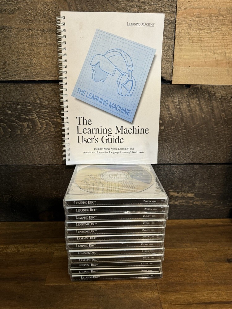 Zygon The Learning Machine 12 CD Software Package User Guide 9 Cds Unopened