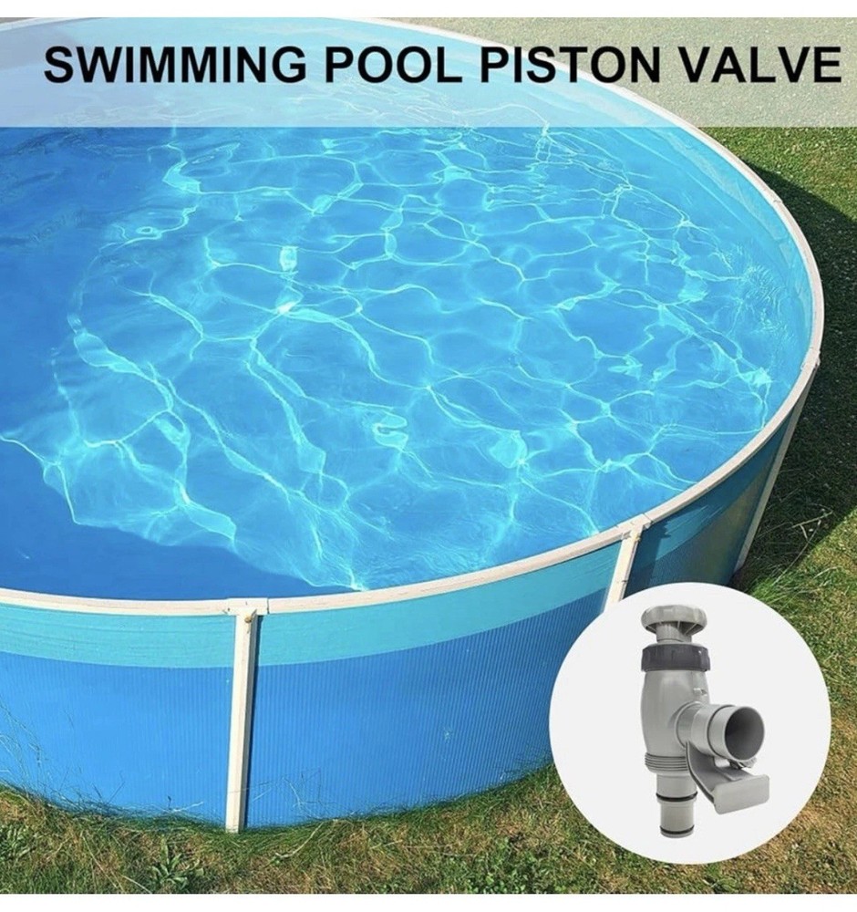 Plunger Valves Essential Pool Hose Adapters Water Flows Control