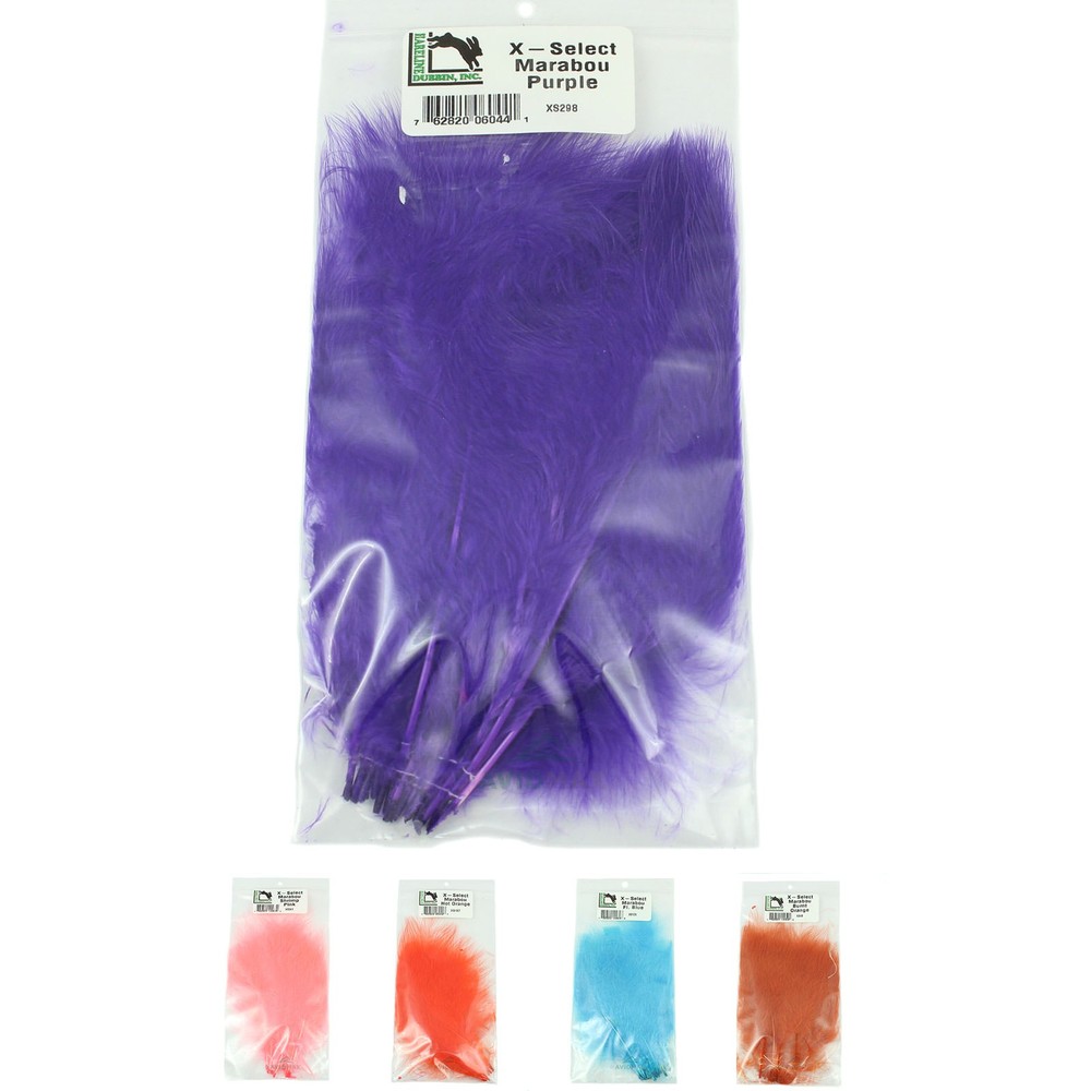 Hareline Extra Select Strung Imitation Marabou Feathers