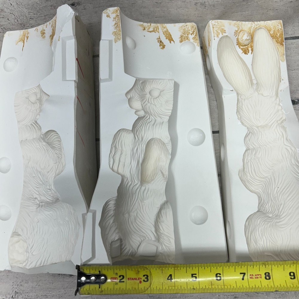 Cramer Ceramic Casting Mold L-Bunny Rabbit Easter
