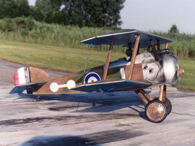 Guillows Model Airplane Plans (FF): Sopwith Camel 18" Scale Rubber-Powered