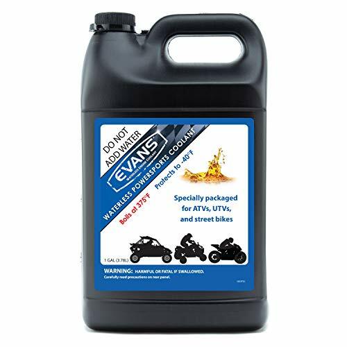 EVANS EC72001 Powersports Waterless Engine Coolant, 1 Gallon
