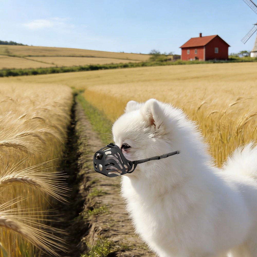 Dog Muzzle Soft Breathable Dog Muzzle Dog Muzzle Preventing Chewing and Biting