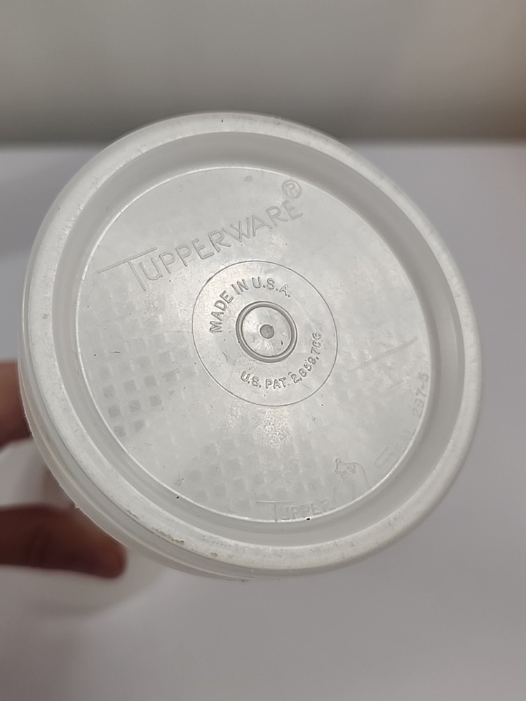 Vintage Tupperware Salt Pepper & Sifter