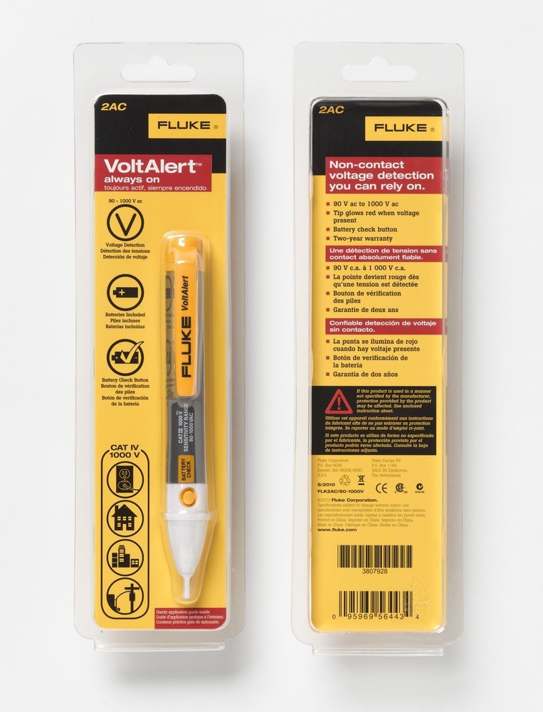 Voltage Tester 2ac Alert Analog Meter Digital Multimeter Electrical Testing Tool