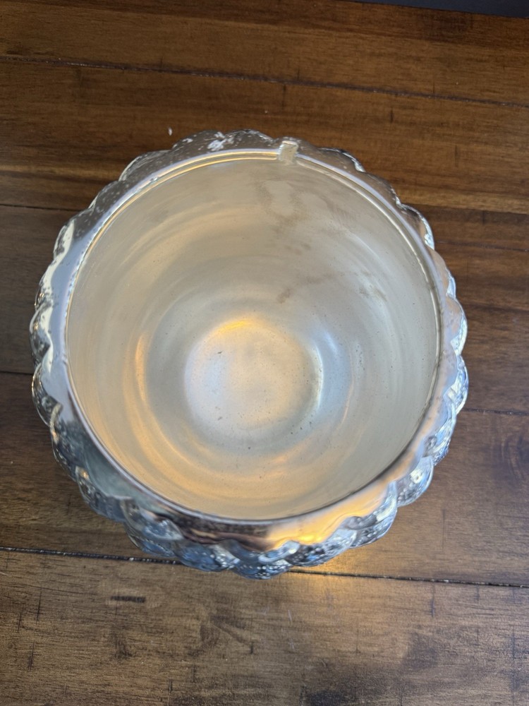Lunt Silversmiths Silver Plated Pineapple Ice Bucket Storage Jar Container