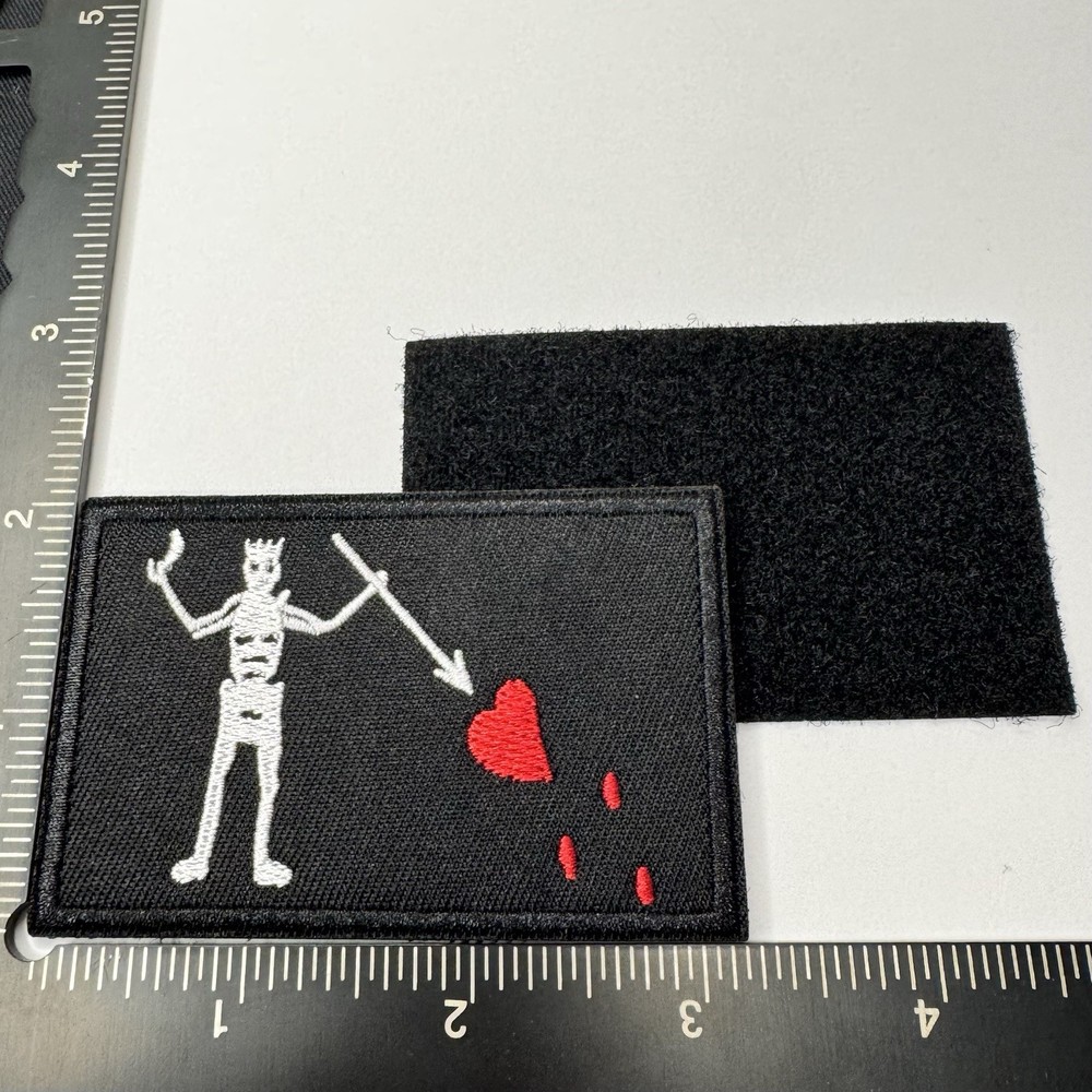 Blackbeard Patch Tactical Hook and Loop