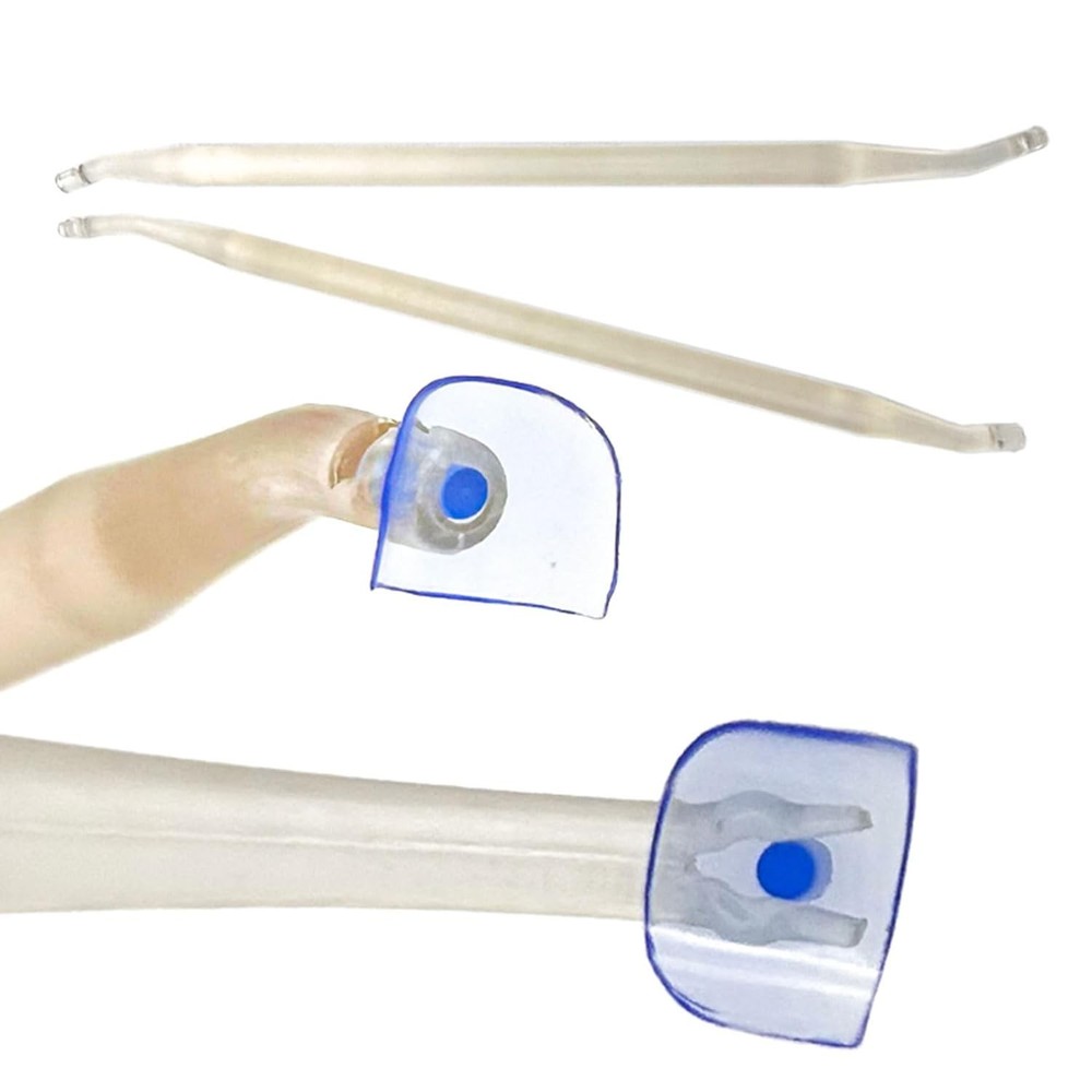 Dental Transparent Cervical Matrices Kit Composite Gingival Retractor Handle