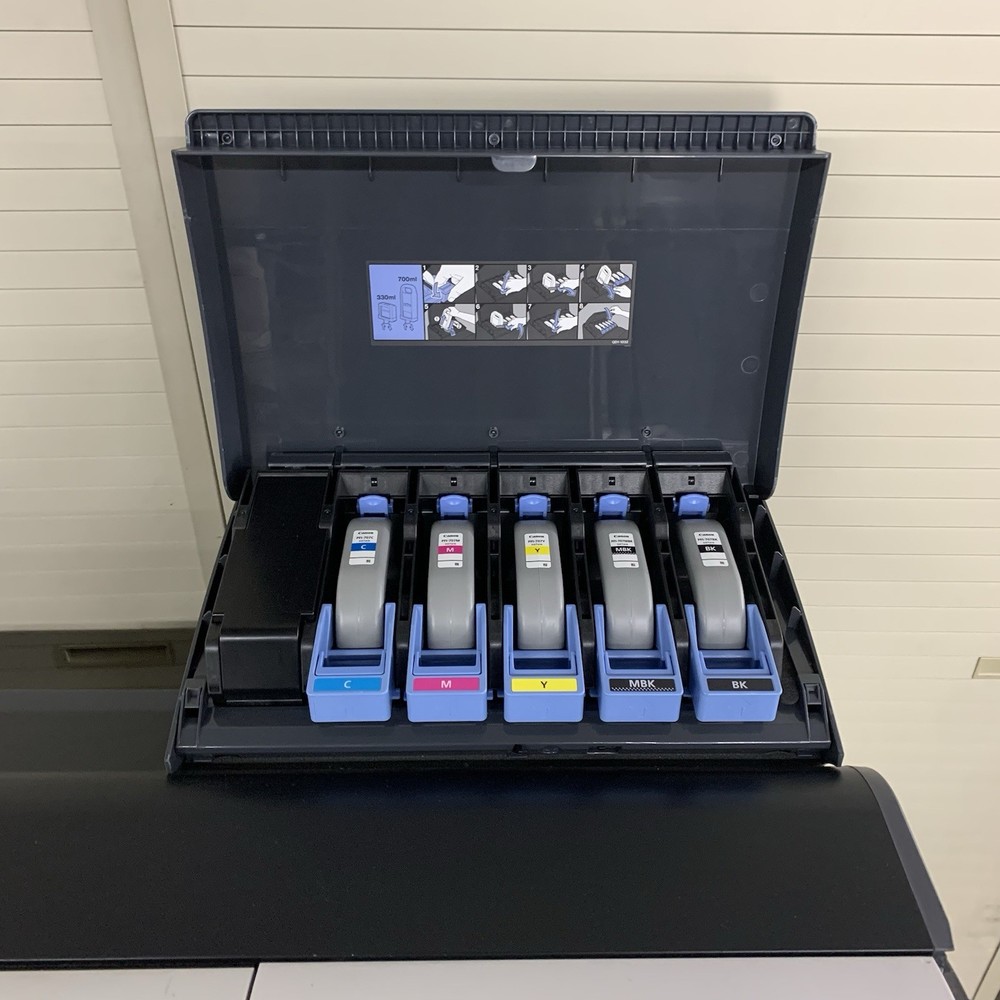 Canon iPF830 RMC-K10421 Wide Format Plotter Tested