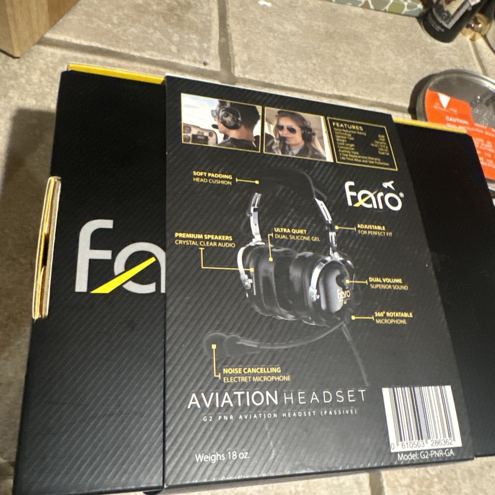 FARO G2 PNR (Passive) Aviation Headset