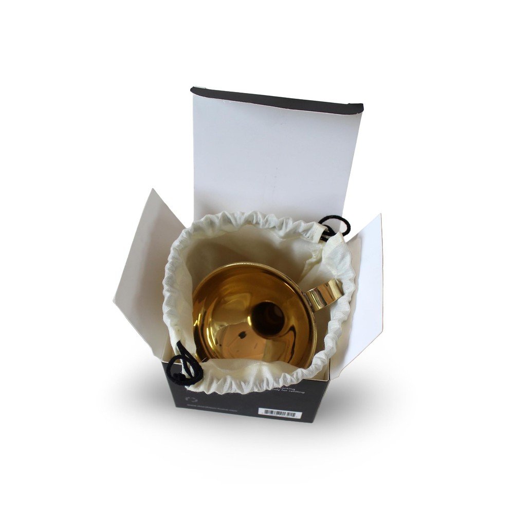 Solid Brass Funnel, 3.25" Diameter