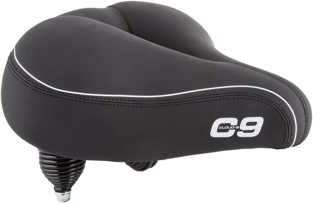 Cruiser Select Saddle, 10.5" X 10.75", Black Soft Touch Vinyl