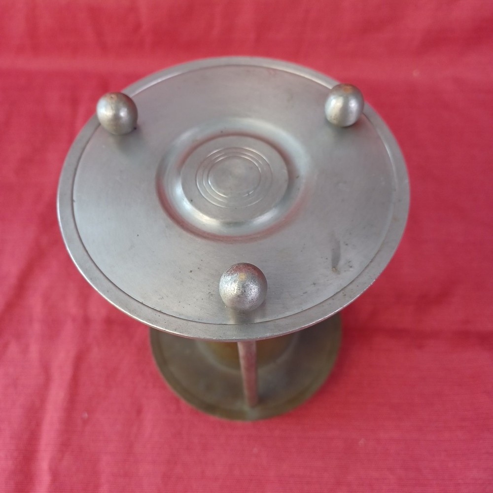 Metal 6" Incense Burner (W)