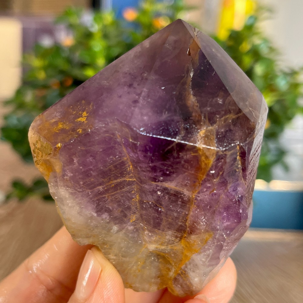 236g Natural Amethyst geode quartz clustercrystal specimen Healing