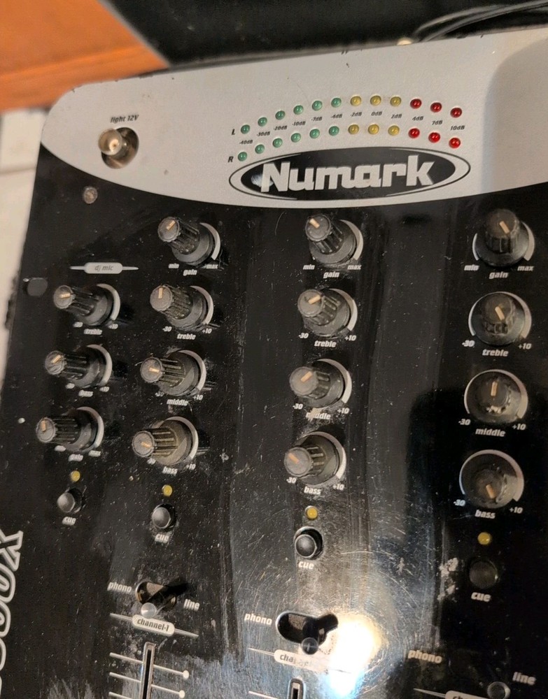Numark DM3000X Scratch Master Mixer - Good Working Condition