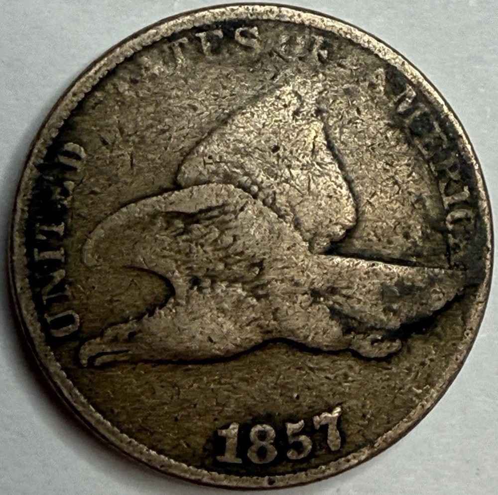 1857 - Flying Eagle Cent - Exact Coin Imaged #FLY38