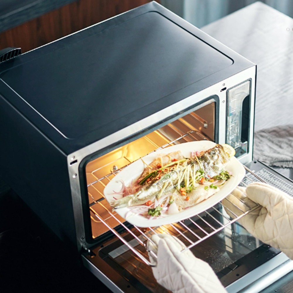 Evecad Universal Adjustable Wire Oven Rack, Extendable Baking 14.5"-25.5"