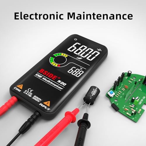 BSIDE Multimeter & Voltage Tester Kit, Rechargeable S20 with Voltage Detector