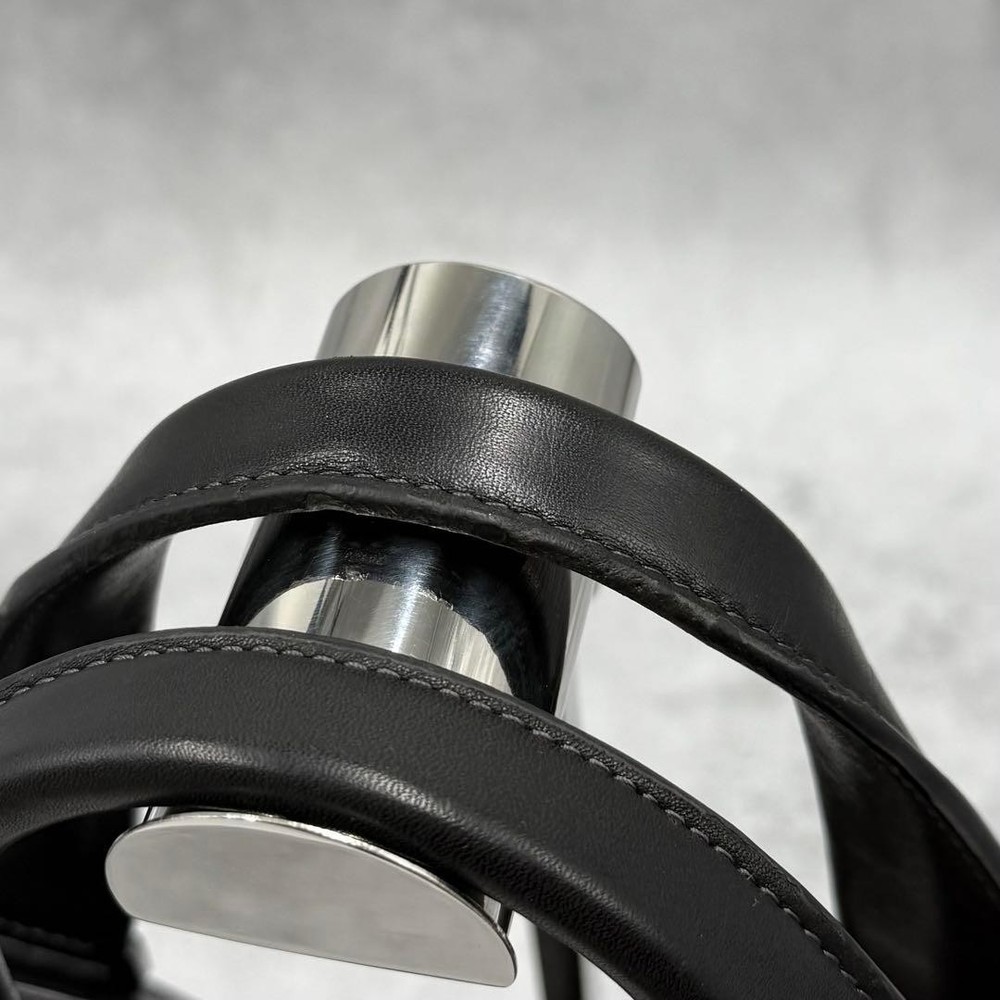 TUMI Harrison Leather Briefcase 2-Way Black **Used**