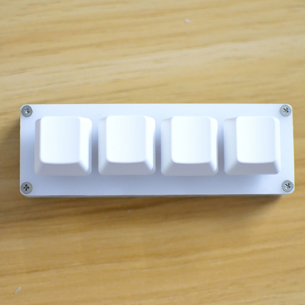 4-key USB Keyboard Mini Keyboard Custom Shortcuts Keyboard With 1.5m Data Line