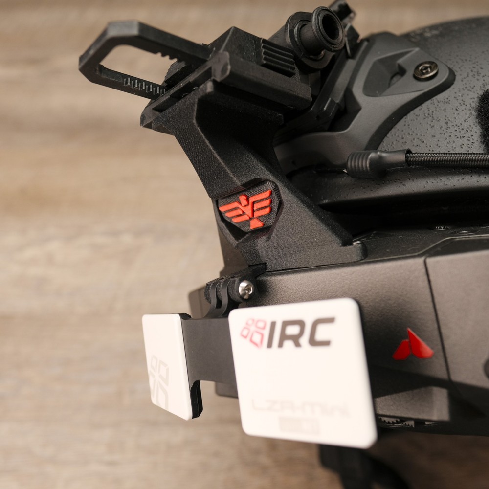 SOLID UAVS Kingcobra - Orqa FPV.One Pilot & Race Goggle Helmet Mount Adapter