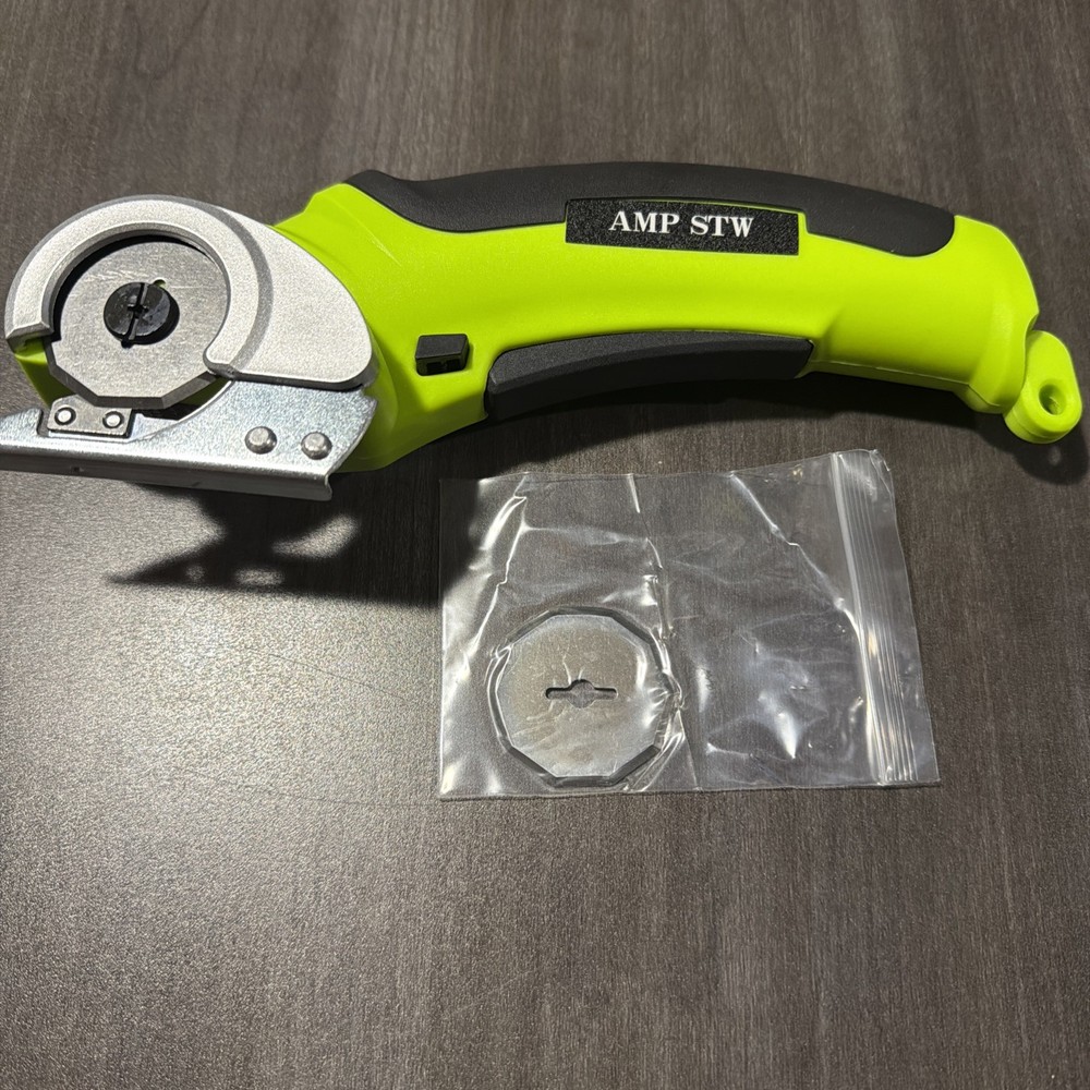 Electric Cordless Scissors Set with Replacement Blade