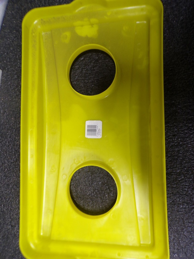 TOUGH GUY Wallhugger Lid Bottle Recycling Top, Rectangular, Dome, 23 gal. MJ