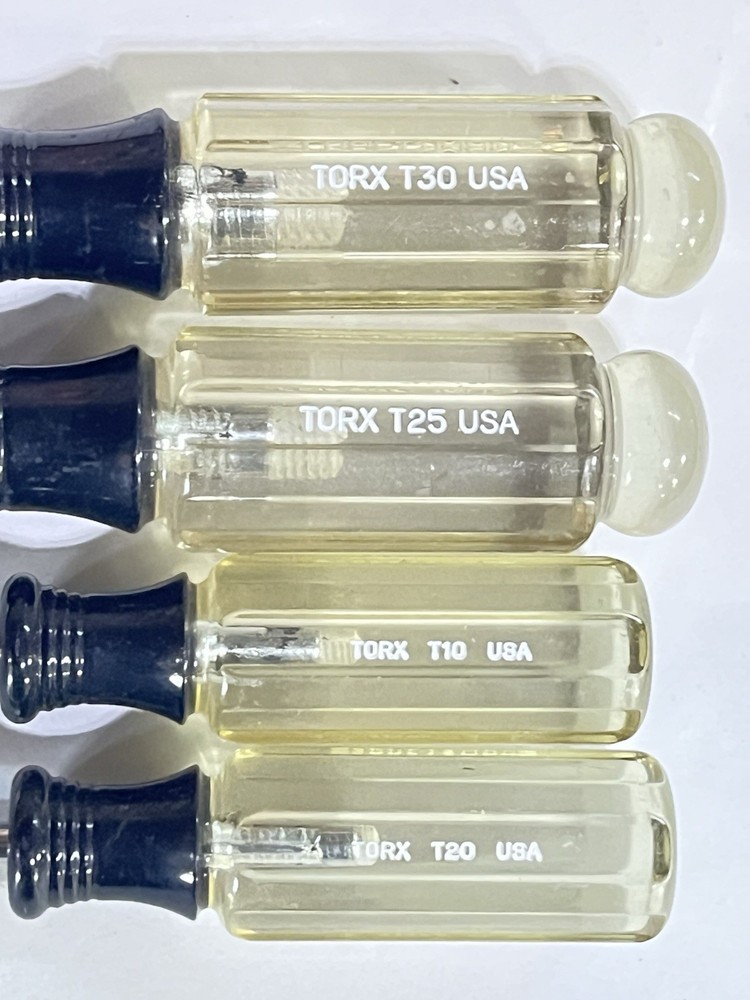 4 Craftsman Torx Drivers Used