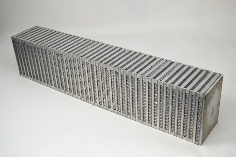 CSF High Performance Bar & Plate Intercooler Core (Vertical Flow) - 27in L x 6in
