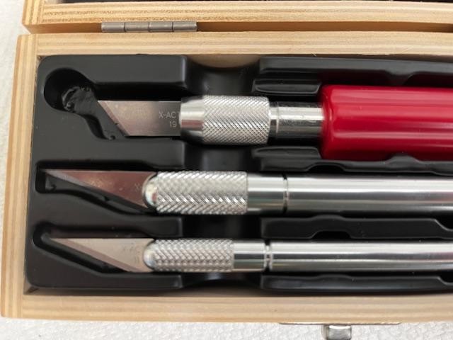 X-Acto Basic Knife Set in Wood Case