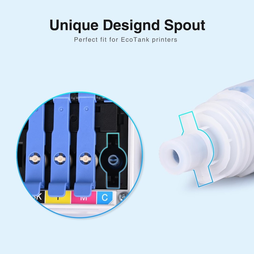 Starink 502 Ink Replacement – 140ml Each Bottle, Strong Performance, Clog-Free