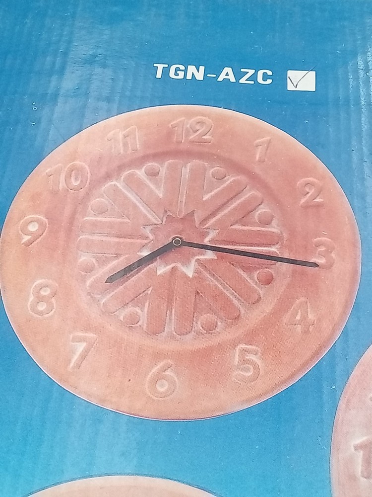 TERRACOTTA SUNDIAL CLOCK