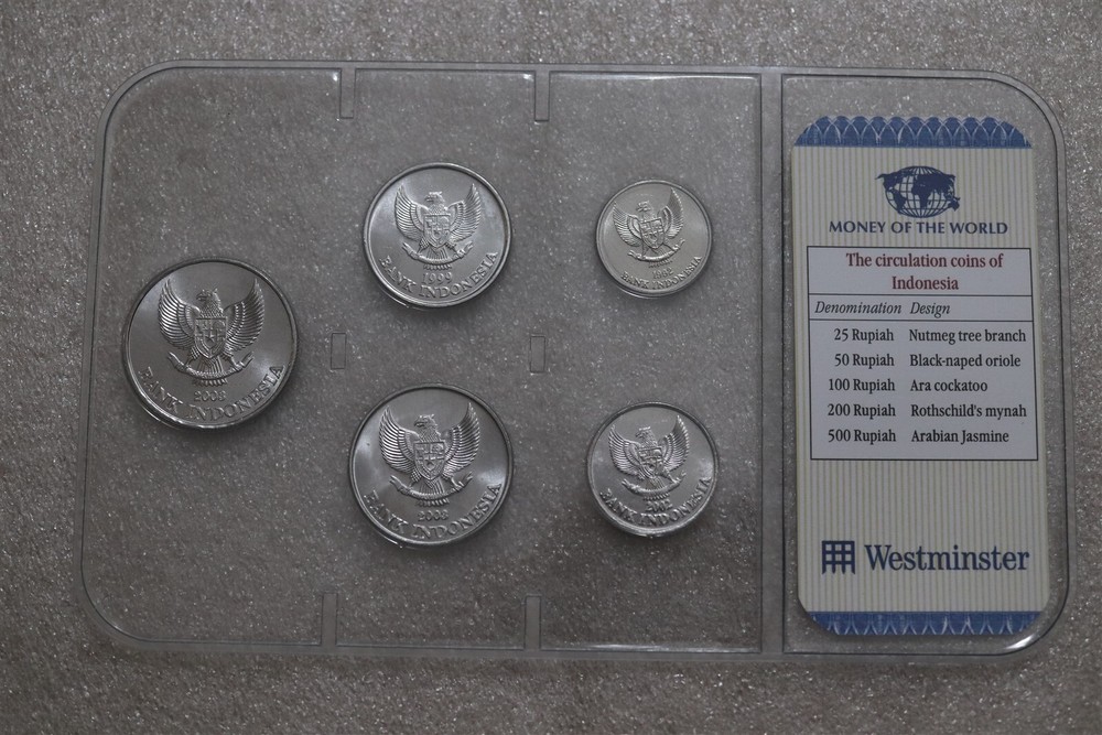 🧭 🇮🇩 INDONESIA MINT SET WITH COA B67 #39
