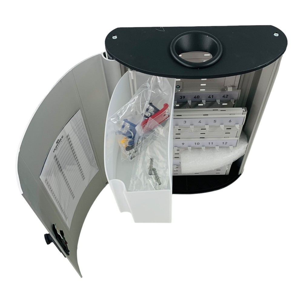 Durable Locking Key Box Plus for 54 Key Tags Drop Box Combination Lock *Read*