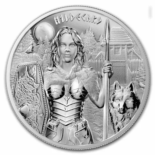 2022 germania mint hildegard 1oz silver coin