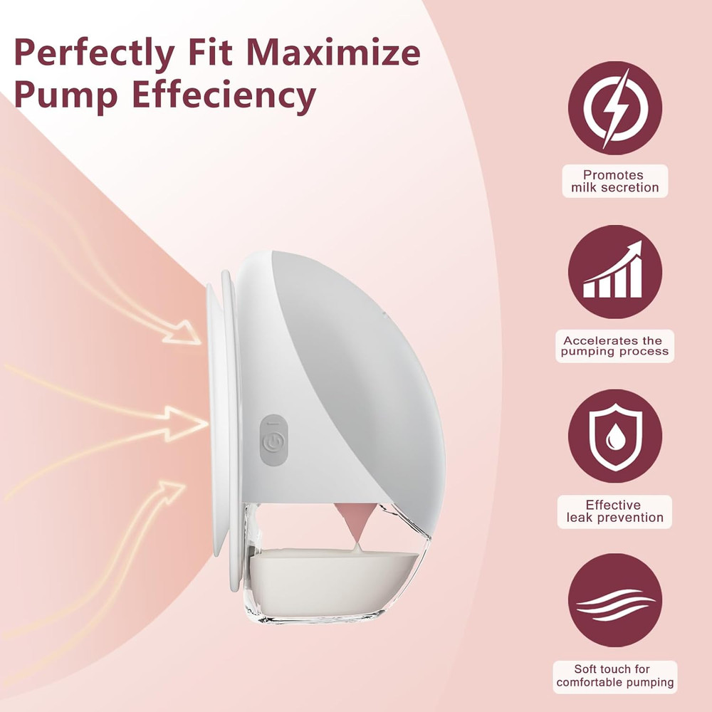 1 Pack M9 Full Set Breast Replacement Part for Momcozy Upgraded Mobile Flow | Up