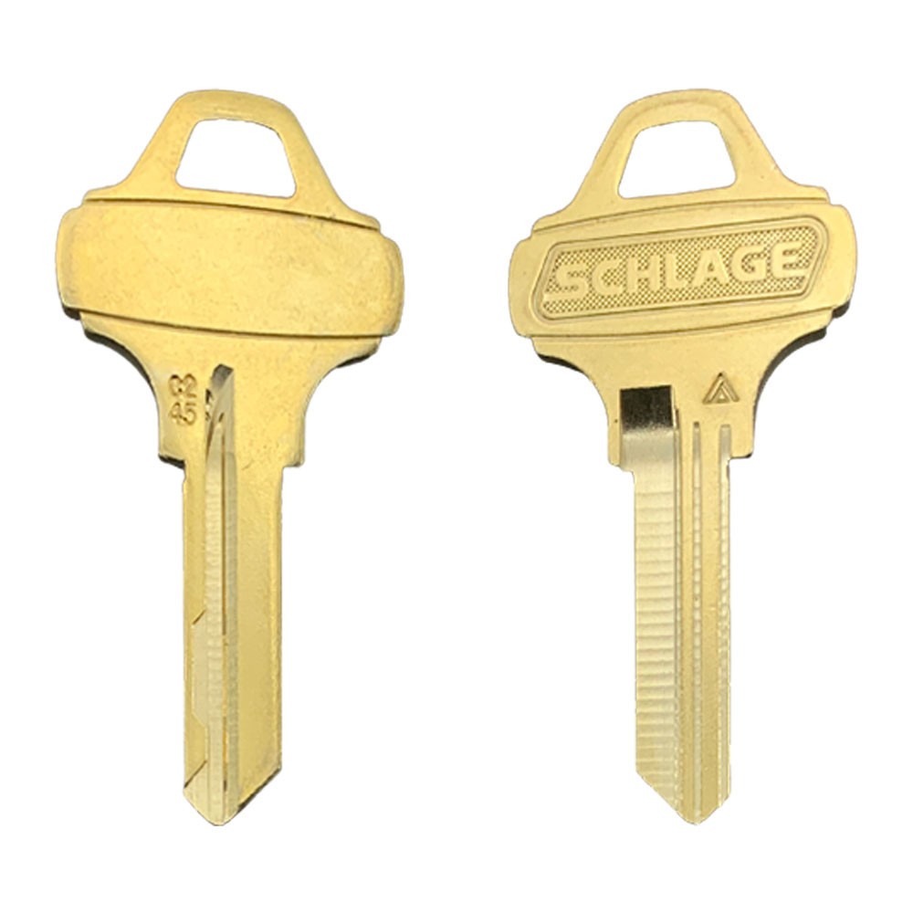 C245 Key Blank Brass