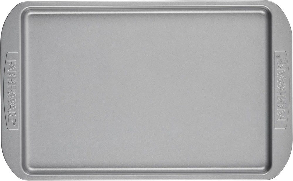 Nonstick Bakeware 3-Piece Cookie Pan Set Gray
