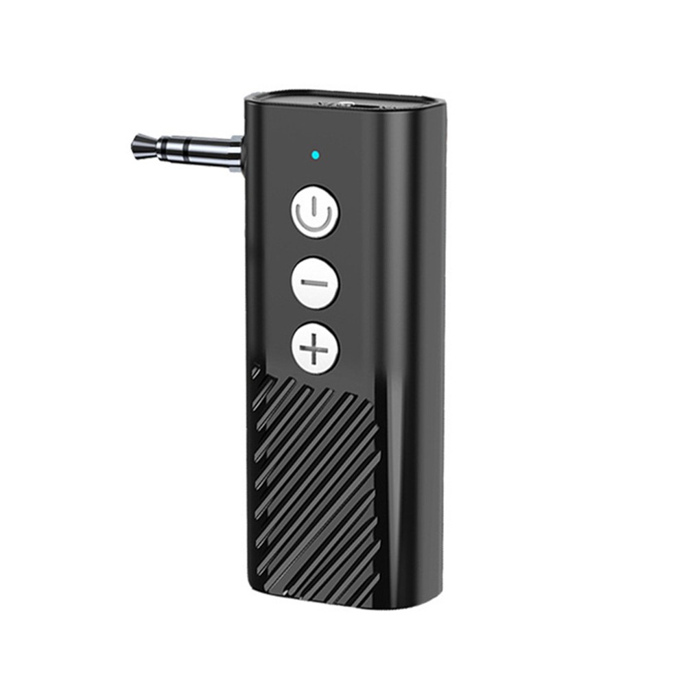 3-in-1 Wireless Bluetooth ABS 5.3 Transmitter Receiver Adapter Audio Black
