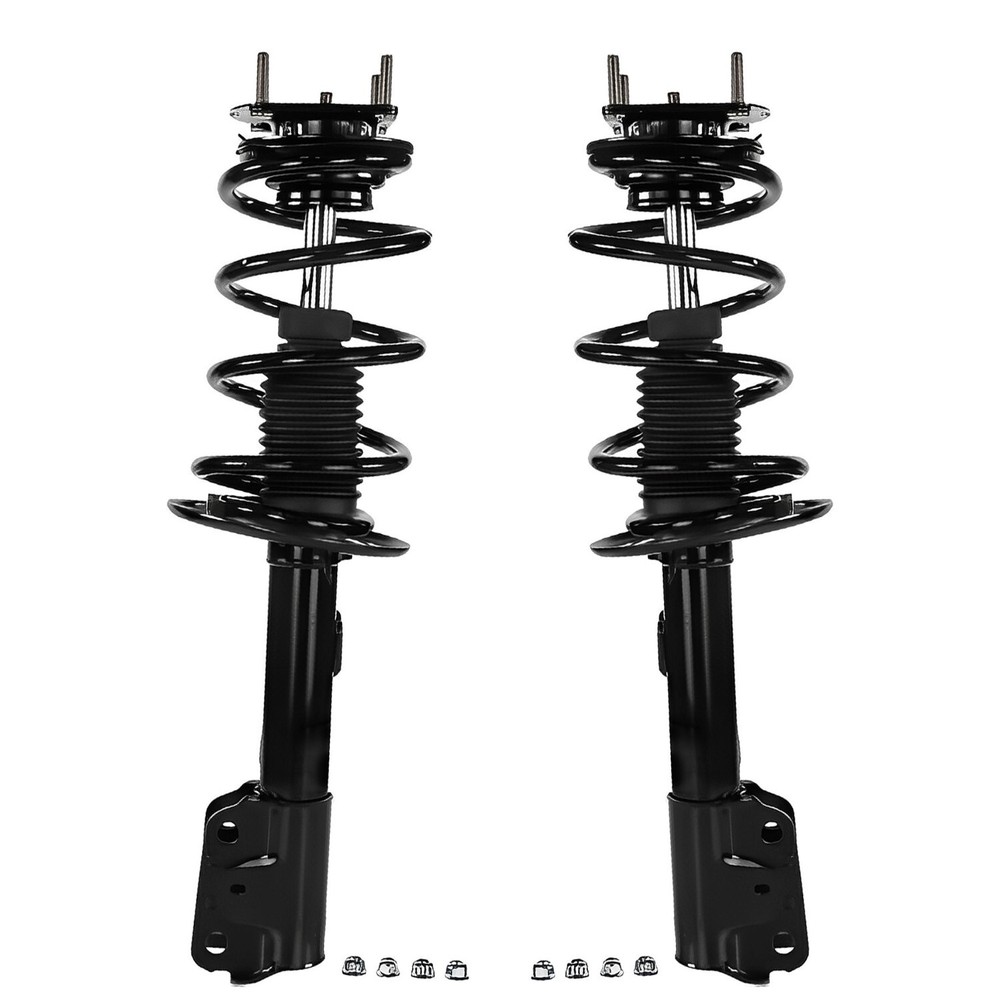 6pc AWD Front Struts w/Coil Spring + Sway Bars for 2011 2012 2013 Ford Explorer