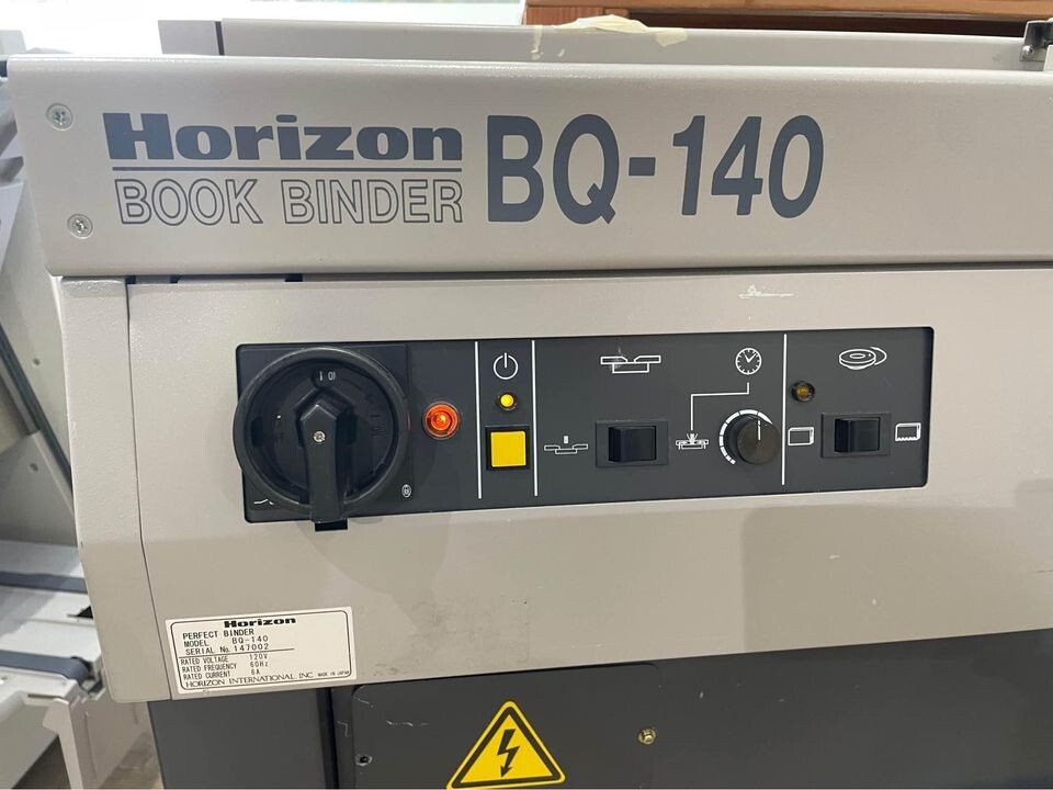 Horizon BQ-140 Perfect Binder - Standard