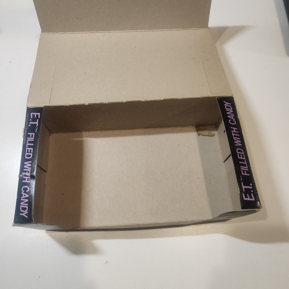 1982 Topps E.T. Movie Candy Head Display Box - Empty Box (with tray holder)