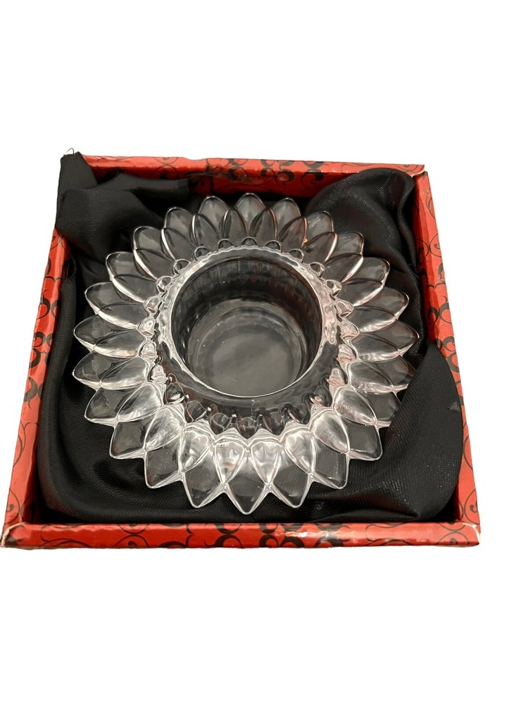 VINTAGE Studio Crystal by Studio Silversmiths Decor Lighting Crystal Votive