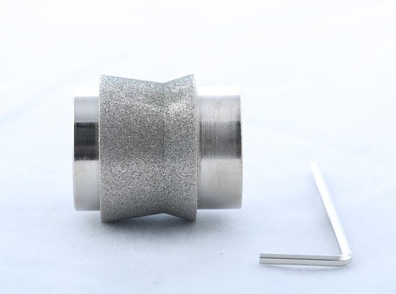 1" Diamond Stained Glass Grinder Radius Angle Head Bits