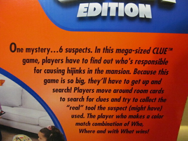 Spin Master Clue Giant Edition Game