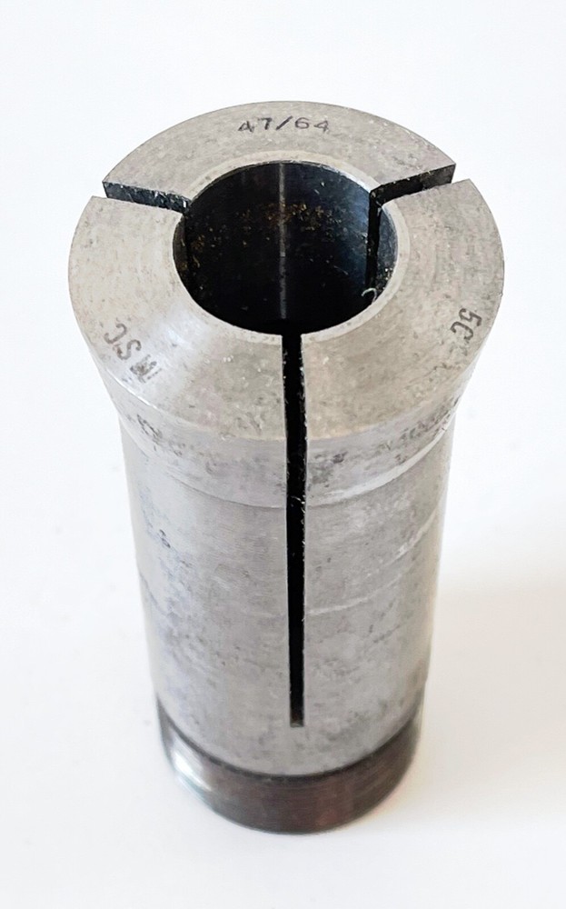 47/64" MSC 5C Round Collet External & Internal Threads .734375"