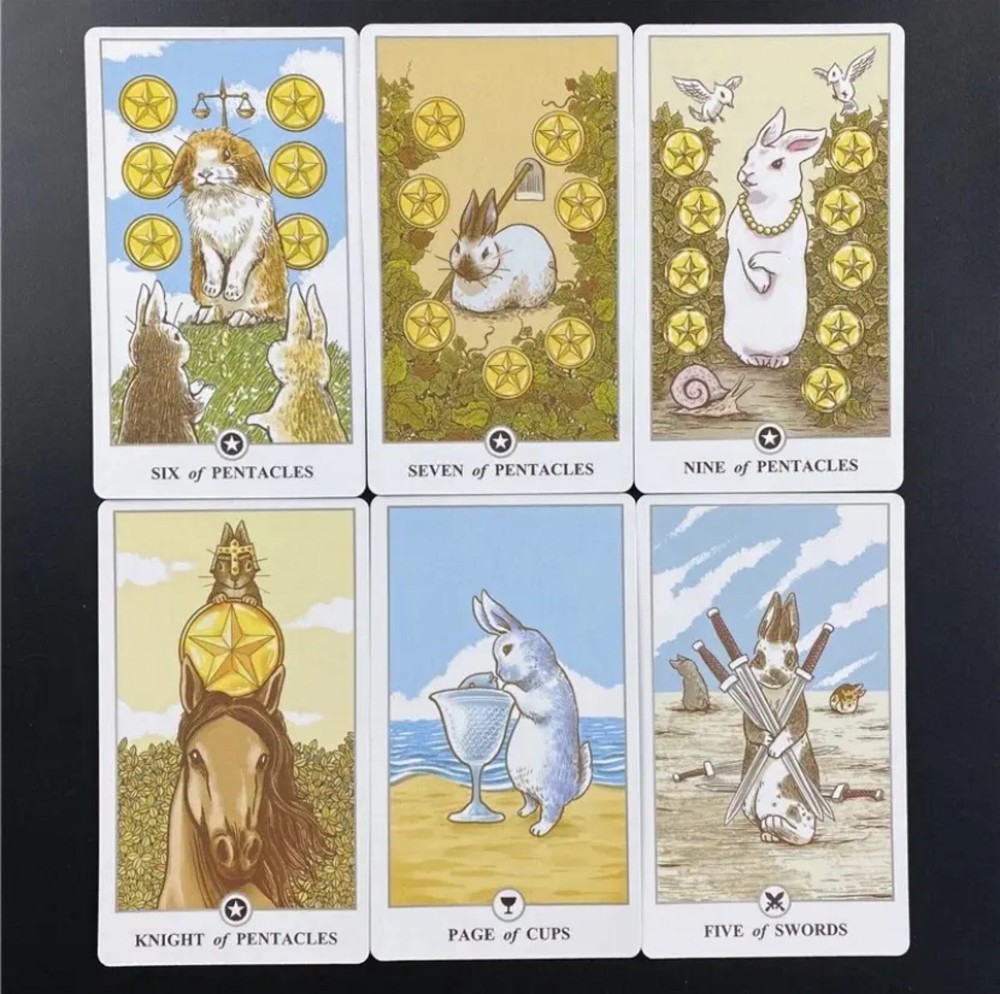 Rabbit Tarot Card Deck [English, 78 cards]