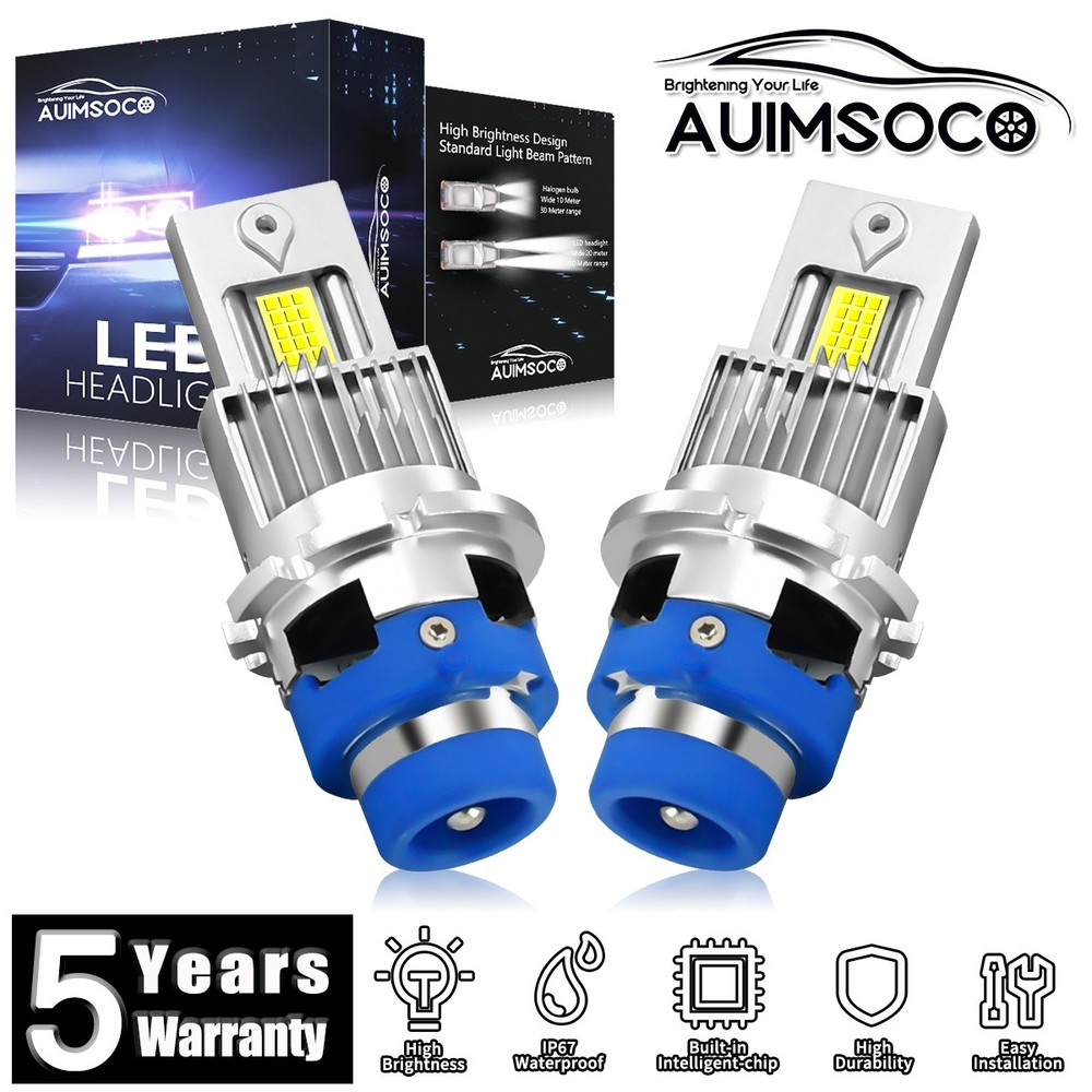 For Lexus LS460 Sedan 4-Door 2007-2017 4.6L LED Headlight HID Replace Bulbs 240W